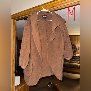 Cozy Brown Teddy Jacket